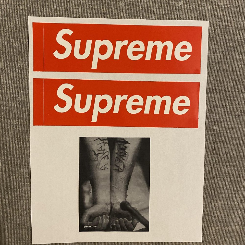 Supreme Sticker Pack Slayer2